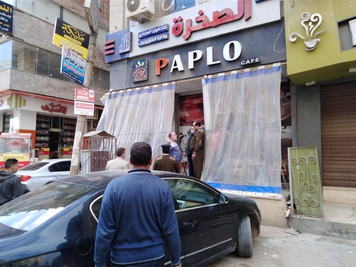 بالصور.. استمرار حملات مصادرة «الشيشة» من قهاوي كفر الشيخ