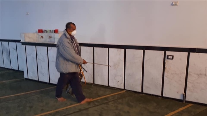 بالصور.. حملات التطهير بكفر الشيخ تواصل الإجراءات الاحترازية ضد كورونا