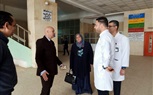وكيل وزارة الصحة بالشرقية يتفقد مستشفي التأمين الصحي بالعاشر من رمضان