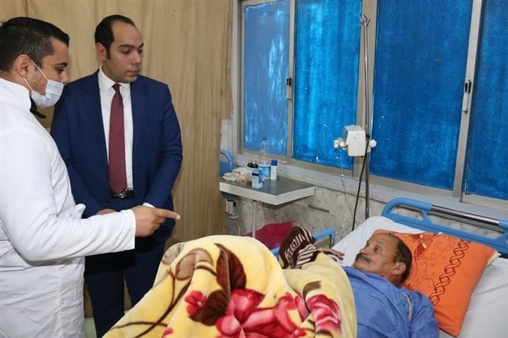 نائب محافظ المنوفية يتفقد مستشفى الشهداء لمتابعة الإجراءات الوقائية لمواجهة فيروس كورونا