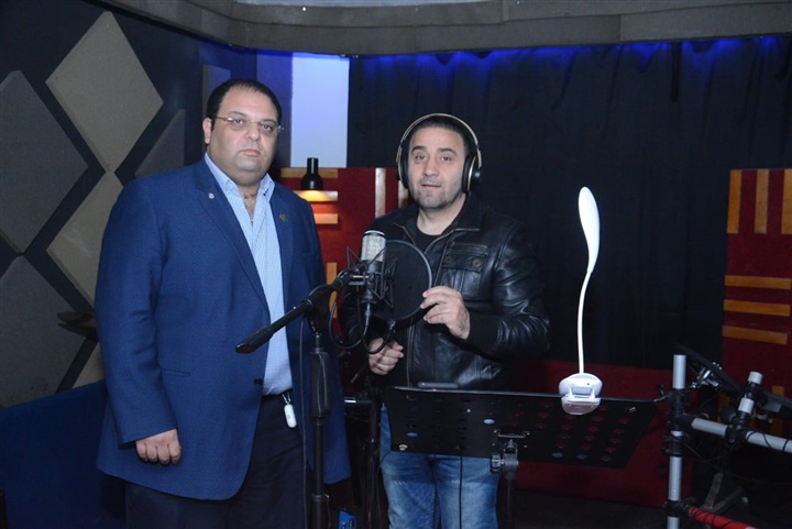 بالصور.. مجد القاسم ينتهى من تسجيل أغنية خليك في البيت بالتعاون مع روتاري هليوبوليس النزهة بالصور.. مجد القاسم ينتهى من تسجيل أغنية خليك في البيت بالتعاون مع روتاري هليوبوليس النزهة