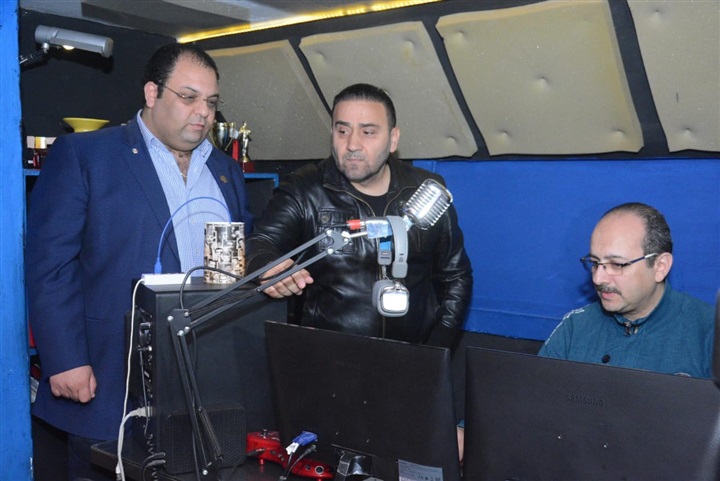 بالصور.. مجد القاسم ينتهى من تسجيل أغنية خليك في البيت بالتعاون مع روتاري هليوبوليس النزهة بالصور.. مجد القاسم ينتهى من تسجيل أغنية خليك في البيت بالتعاون مع روتاري هليوبوليس النزهة