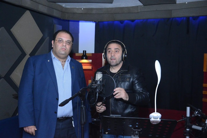بالصور.. مجد القاسم ينتهى من تسجيل أغنية خليك في البيت بالتعاون مع روتاري هليوبوليس النزهة بالصور.. مجد القاسم ينتهى من تسجيل أغنية خليك في البيت بالتعاون مع روتاري هليوبوليس النزهة