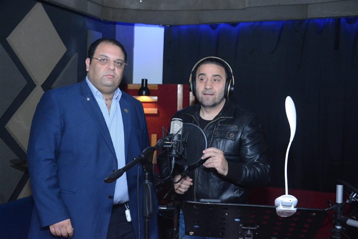 بالصور.. مجد القاسم ينتهى من تسجيل أغنية خليك في البيت بالتعاون مع روتاري هليوبوليس النزهة بالصور.. مجد القاسم ينتهى من تسجيل أغنية خليك في البيت بالتعاون مع روتاري هليوبوليس النزهة