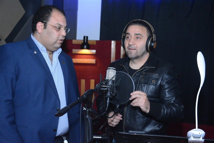 بالصور.. مجد القاسم ينتهى من تسجيل أغنية خليك في البيت بالتعاون مع روتاري هليوبوليس النزهة بالصور.. مجد القاسم ينتهى من تسجيل أغنية خليك في البيت بالتعاون مع روتاري هليوبوليس النزهة