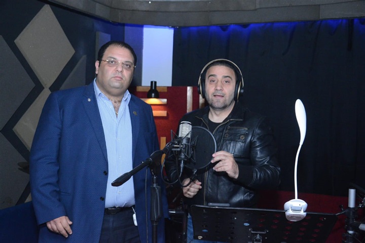 بالصور.. مجد القاسم ينتهى من تسجيل أغنية خليك في البيت بالتعاون مع روتاري هليوبوليس النزهة بالصور.. مجد القاسم ينتهى من تسجيل أغنية خليك في البيت بالتعاون مع روتاري هليوبوليس النزهة