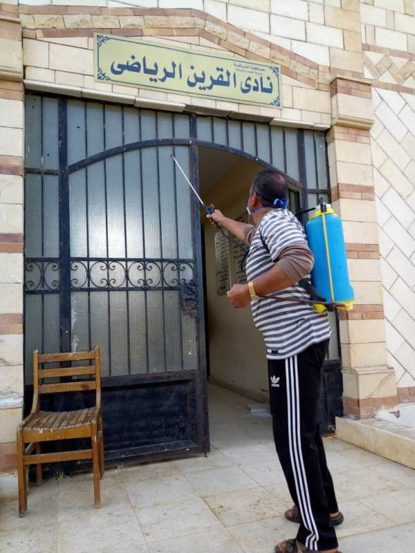 محافظ الشرقية: إستمرار حملات تطهير وتعقيم المنشآت الخدمية للوقاية من فيروس كورونا المستجد