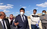 وزير الرياضة يتفقد مركز شباب الجزيرة ٢ ونادي 