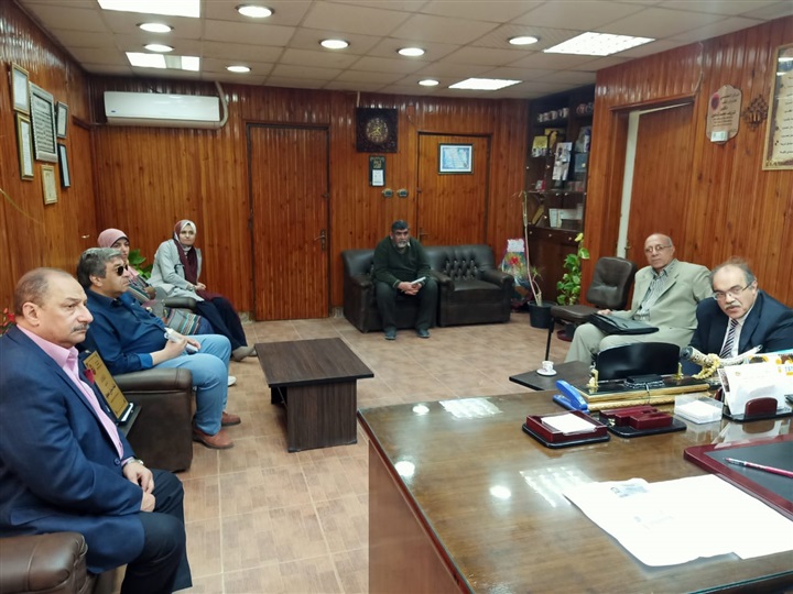 وكيل وزارة الصحة بالشرقية يجتمع بنقيب أطباء الشرقية ومجلس إدارة النقابة لتعزيز سبل التعاون 