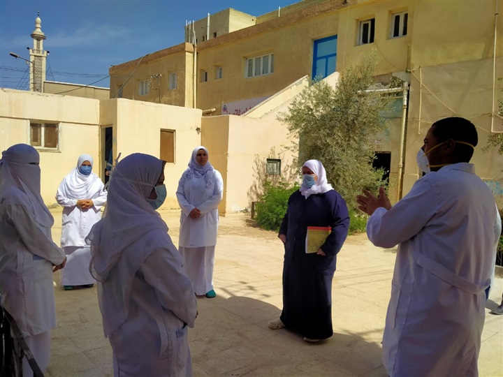 إستمرار الدورات التدريبية المكثفة للفرق الطبية علي أعمال العناية المركزة بالشرقية 