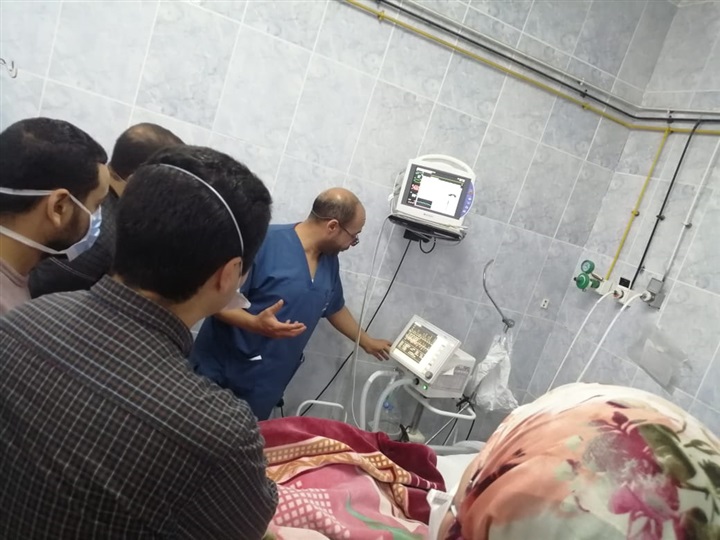 إستمرار الدورات التدريبية المكثفة للفرق الطبية علي أعمال العناية المركزة بالشرقية 