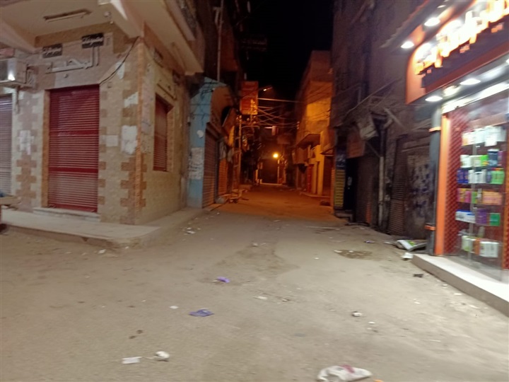 شاهد.. التزام مواطني كفر الشيخ بحظر التجوال 