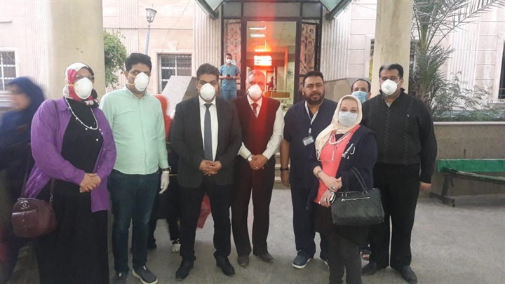 10 من أعضاء هيئة التدريس"بطب طنطا فى مستشفى الحجر الصحي بكفر الزيات 10 من أعضاء هيئة التدريس"بطب طنطا فى مستشفى الحجر الصحي بكفر الزيات
