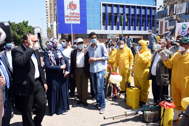 محافظ الشرقية يشهد إنطلاق أكبر حملة لتطهير المنشأت الحكومية والخدمية ومحطات القطار والأسواق والمواقف العامة