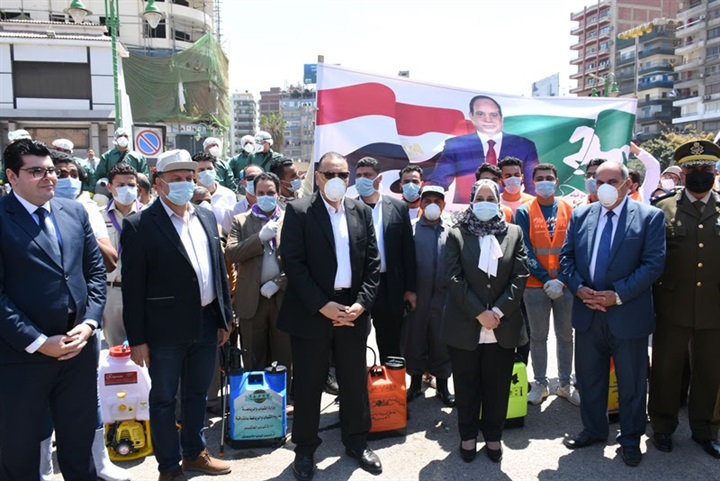 محافظ الشرقية يشهد إنطلاق أكبر حملة لتطهير المنشأت الحكومية والخدمية ومحطات القطار والأسواق والمواقف العامة