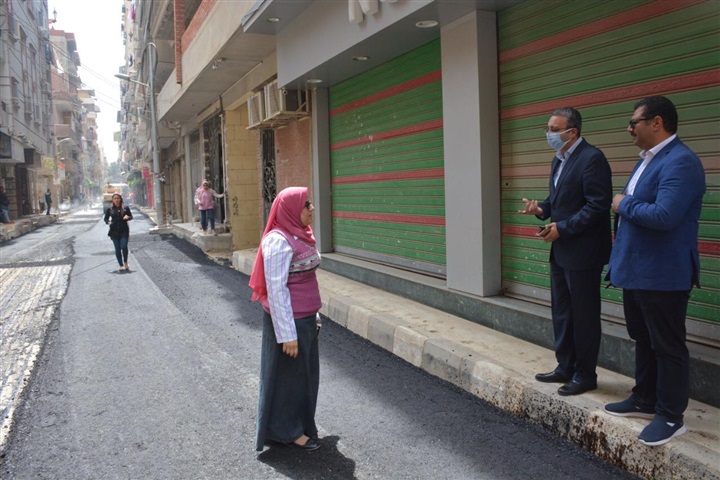 1.5 مليون جنية لرصف 7 شوارع بحى ثانى طنطا