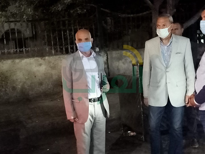محافظ القليوبية يتابع الإلتزام بحظر التجوال بشبرا الخيمة