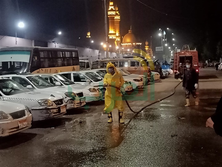محافظ القليوبية يتابع الإلتزام بحظر التجوال بشبرا الخيمة