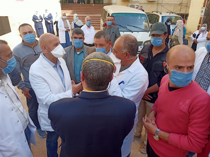 استمرار تضافر جهود المؤسسة العسكرية والمؤسسة الطبية بالشرقية للحفاظ على صحة وسلامة المواطنين 