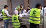 بالصور.. مستقبل وطن يوزع كراتين غذائية و100 طن بطاطس في كفر الشيخ 