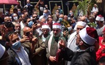 بالصور.. جنازة القارئ الشيخ الطبلاوي من مقابر البساتين بحضور أهله