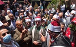 بالصور.. جنازة القارئ الشيخ الطبلاوي من مقابر البساتين بحضور أهله