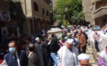 بالصور.. جنازة القارئ الشيخ الطبلاوي من مقابر البساتين بحضور أهله
