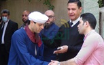 بالصور.. جنازة القارئ الشيخ الطبلاوي من مقابر البساتين بحضور أهله