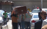 بالصور.. جنازة القارئ الشيخ الطبلاوي من مقابر البساتين بحضور أهله