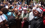 بالصور.. جنازة القارئ الشيخ الطبلاوي من مقابر البساتين بحضور أهله