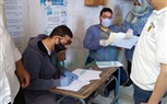 بالصور.. بدء تسليم أبحاث 3 ابتدائي وأولي إعدادي بمدارس كفر الشيخ وسط إجراءات احترازية