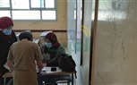 بالصور.. بدء تسليم أبحاث 3 ابتدائي وأولي إعدادي بمدارس كفر الشيخ وسط إجراءات احترازية