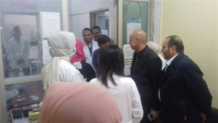 متابعة مستمرة لوكيل وزارة الصحة بالشرقية لمستشفيات الأمراض الصدرية والحميات بالزقازيق
