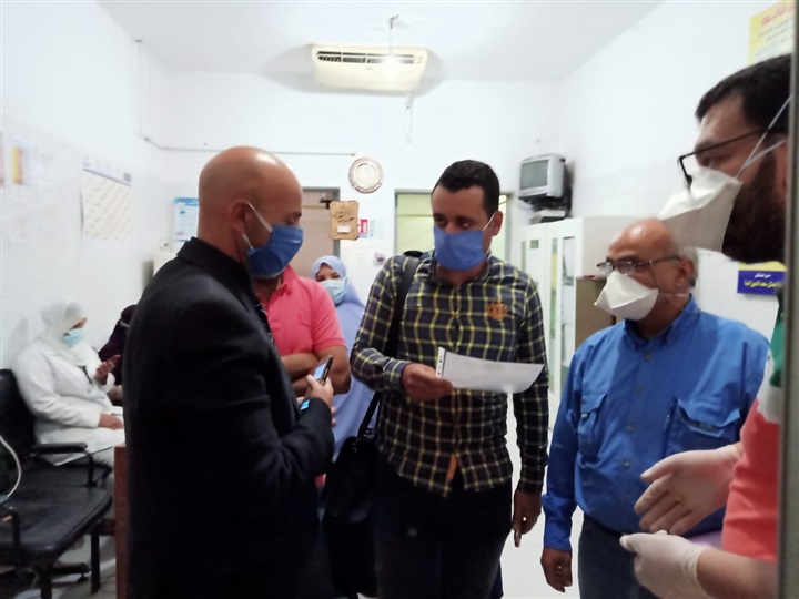 متابعة مستمرة لوكيل وزارة الصحة بالشرقية لمستشفيات الأمراض الصدرية والحميات بالزقازيق