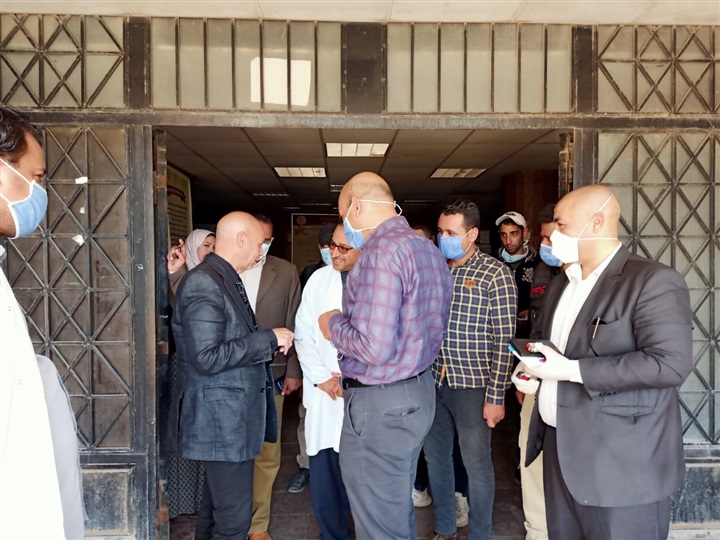 متابعة مستمرة لوكيل وزارة الصحة بالشرقية لمستشفيات الأمراض الصدرية والحميات بالزقازيق