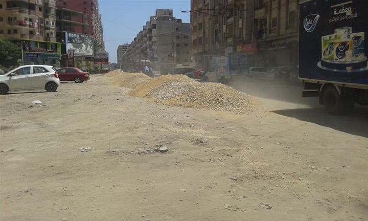 بالصور.. بدء رصف عدد من الطرق بمراكز ومدن كفر الشيخ