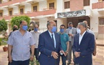 محافظ المنيا يتابع التجهيزات لعدد من المباني بالمدينة الجامعية لاستقبال العالقين العائدين من الخارج