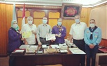 بالصور.. رواد كشافة بيلا تحتفل باليوم العالمي لمكافحة التدخين