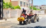 بالصور.. استمرار حملات التطهير والتعقيم وفض الأسواق الأسبوعية بمراكز ومدن كفر الشيخ 