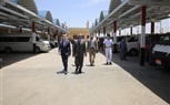بالصور.. محافظ كفر الشيخ ونائبه يتفقدان أعمال تطوير الموقف القديم