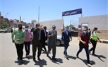 بالصور.. محافظ كفر الشيخ ونائبه يتفقدان أعمال تطوير الموقف القديم