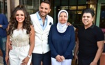 خطوبه الإعلامي عامر طاهر وسلمي مجدي 