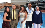 خطوبه الإعلامي عامر طاهر وسلمي مجدي 