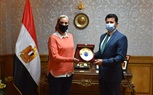 وزير الشباب والرياضة يكرم آية مدني.. ويدعوها للمشاركة في عضوية لجنة المشروع القومي للموهبة والبطل الاوليمبي لاكتشاف الموهوبين