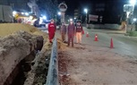 محافظ القليوبية يتابع الإلتزام بحظر التجوال وأعمال النظافة بشبين القناطر 