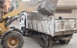 رفع 4 بؤر قمامة تاريخية وغلق وتشميع 5 محال بمركز قطور بالغربية 