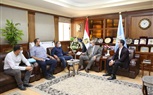 بالصور.. محافظ كفر الشيخ وأمين الأعلي للآثار يجتمعان استعدادًا لافتتاح متحف المحافظة