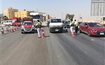 بالصور.. خدمات مرورية لمتابعة تطبيق حظر سير سيارات النقل أعلى الطريق الدائري