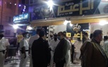 بالصور.. فى أول أيام فك الحظر.. غلق وتشميع مقهى قدم الشيشة للزبائن بكفر الشيخ