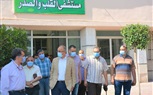 رئيس جامعة الزقازيق يتفقد تجهيزات مستشفي القلب والصدر استعداداً  للبدء في استقبال مصابي كورونا